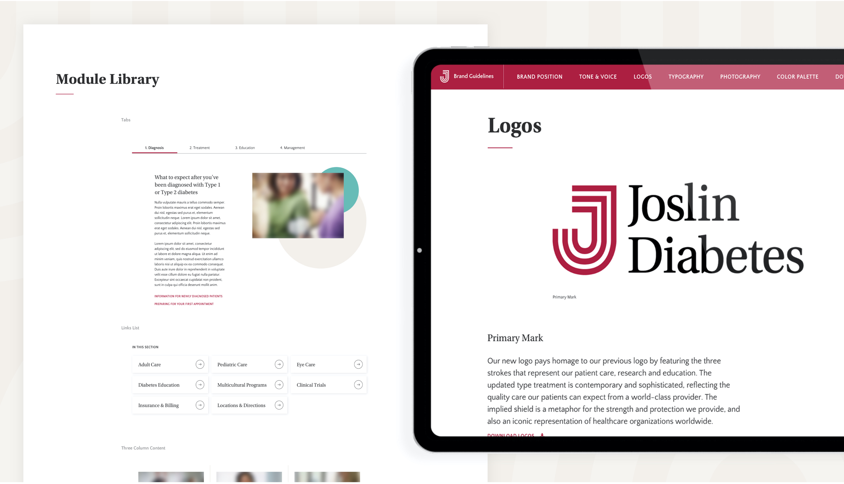 Joslin module library.