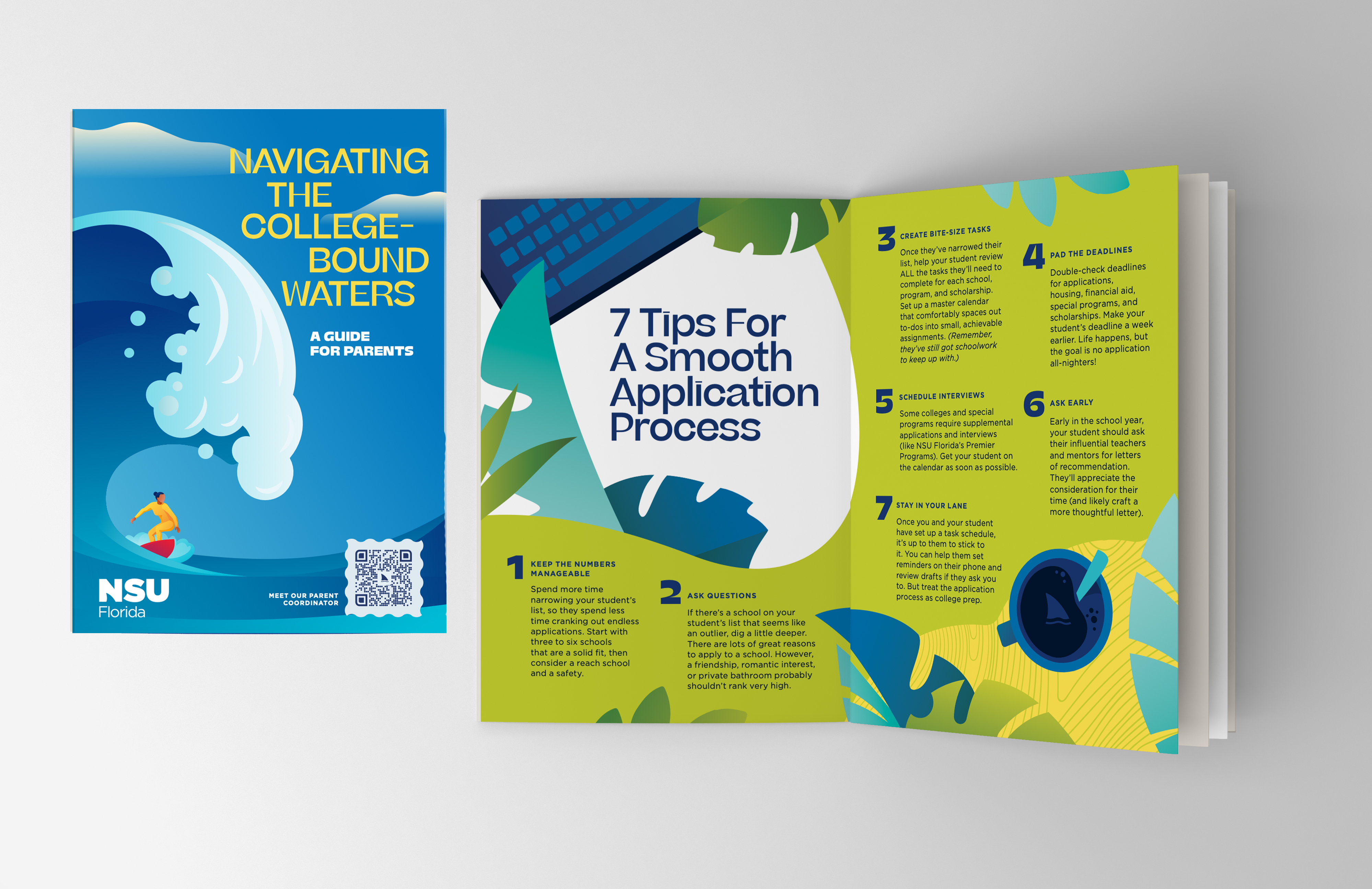 The NSU Parent piece for college admissions